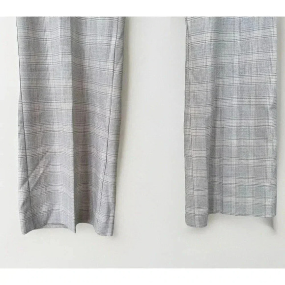 Ann Taylor Gray Plaid Trousers - Picture 3 of 5
